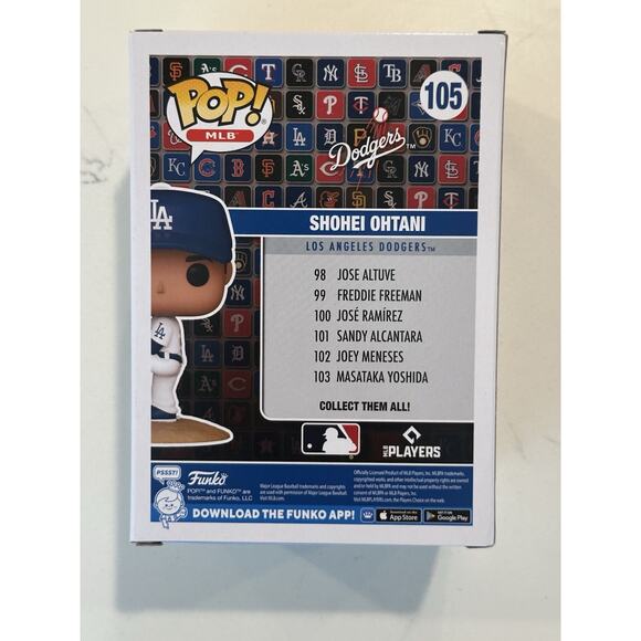 Funko Pop! MLB Shohei Ohtani #105 Funko Exclusive Dodgers pitching #3 - Picture 5 of 7